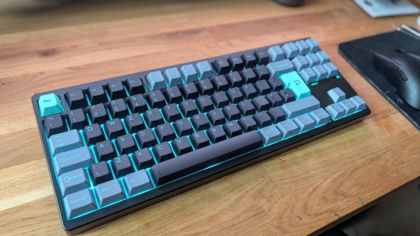 Customer photo review of Evoworks -  Evo80 80% TKL Mechanical Keyboard