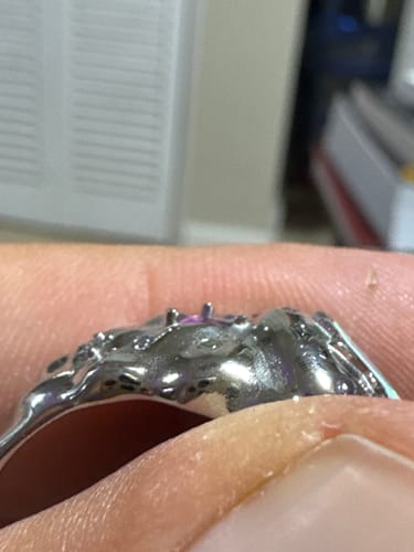 Customer photo review of Tamagotchii Ring Silver