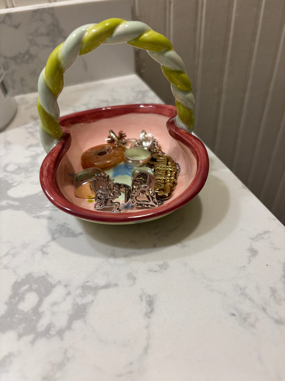 Customer photo review of ANTIQUE HEART RING