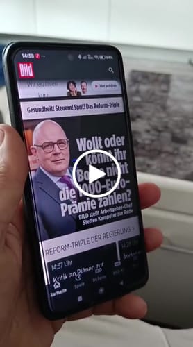 Customer video review of 3 in 1 Schutzfolie - Xiaomi