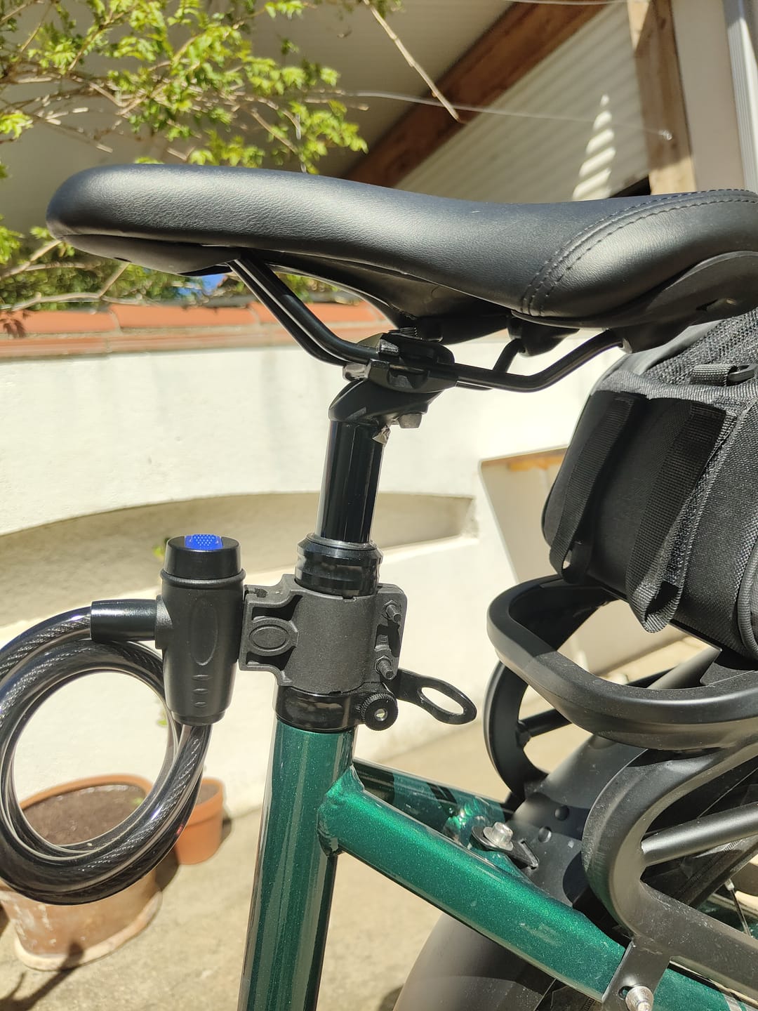 Customer photo review of E-Bike Suspension Seatpost