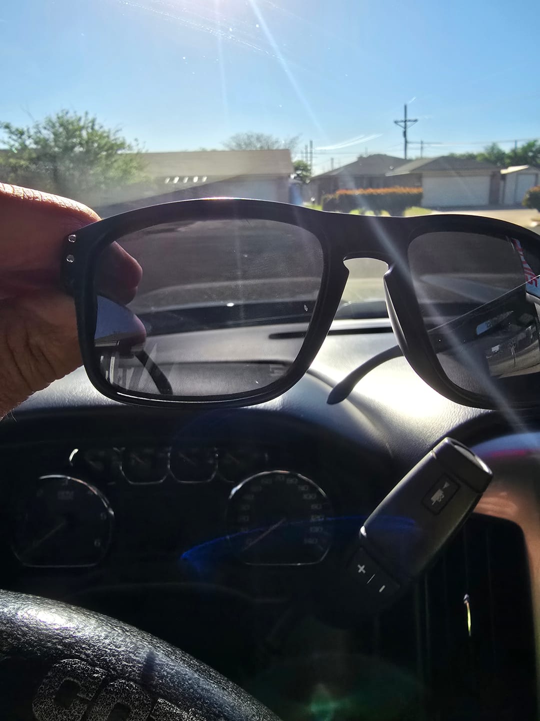 Customer photo review of 80Eighty® Polarized Sunglasses - Black
