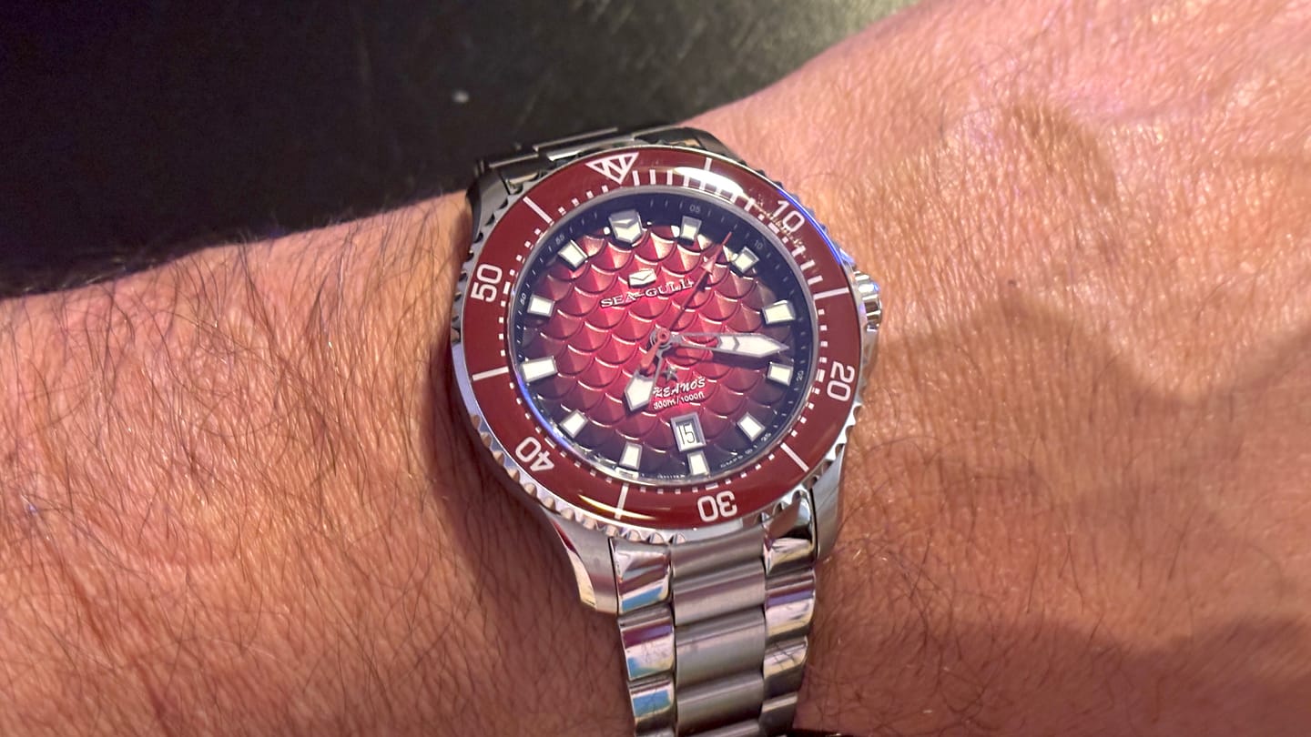 Customer photo review of Ocean Series | Dragon Kings of the Four Seas | Dive | Dual Strap | 44mm