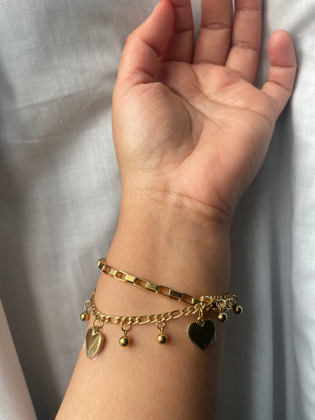 Customer photo review of Pulsera de Corazón