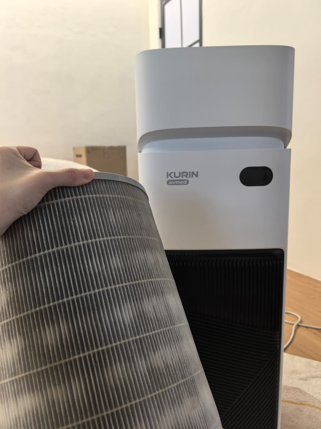 Customer photo review of Kurin Ultra Air 5 Stage Ultra Protection