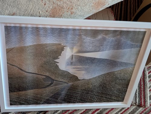 Customer photo review of Eric Ravilious: English Landscape, 16X12"(A3)POSTER