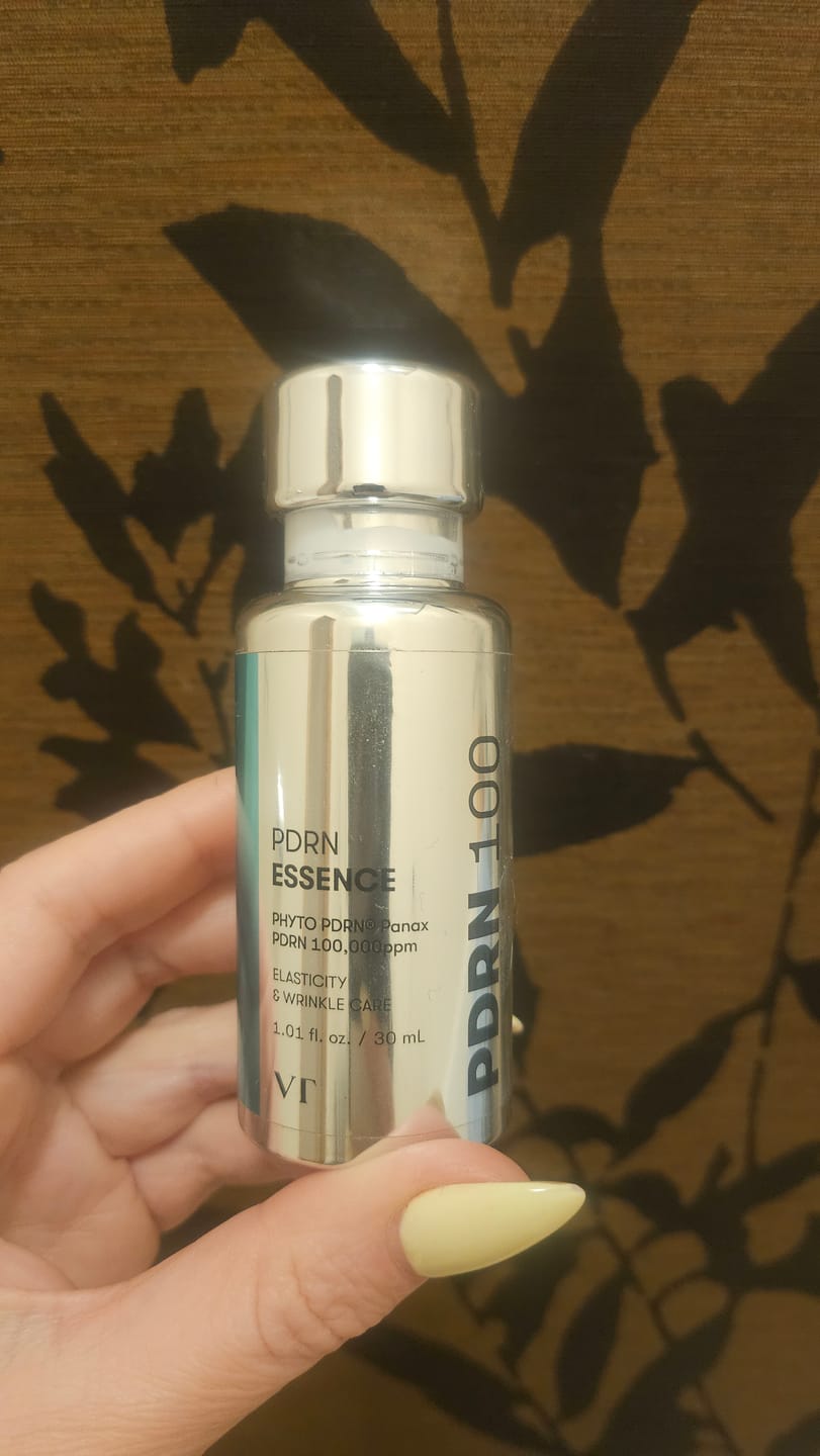 Customer photo review of Nostiprinošs būsteris-esence ar PDRN VT Cosmetics PDRN Essence 100
