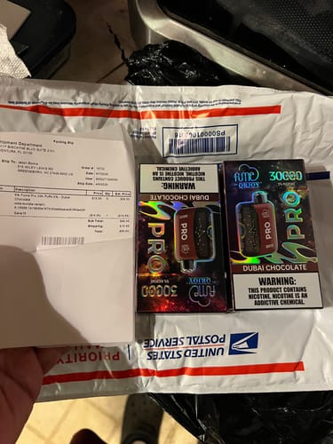 Customer photo review of 5% Fume Pro 30K Puffs 5%