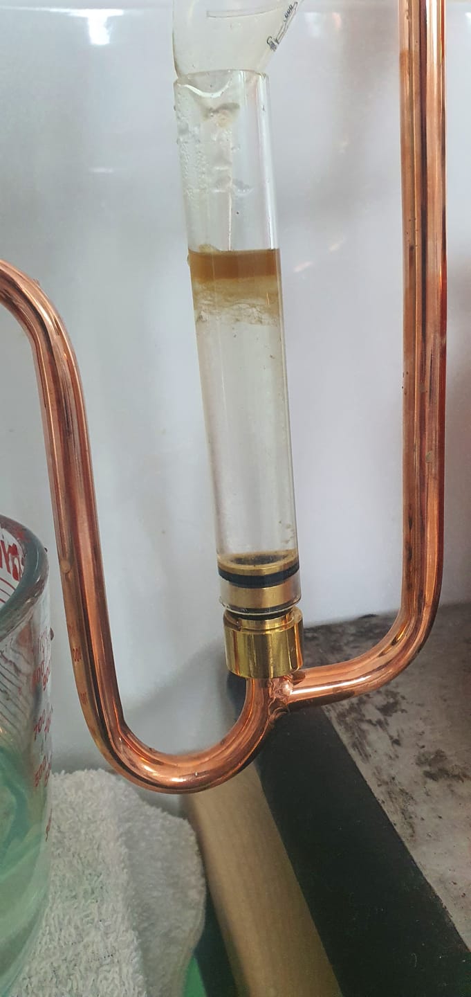 Customer photo review of Essential Oil Distiller 0,8Gal/3L - Premium Kit