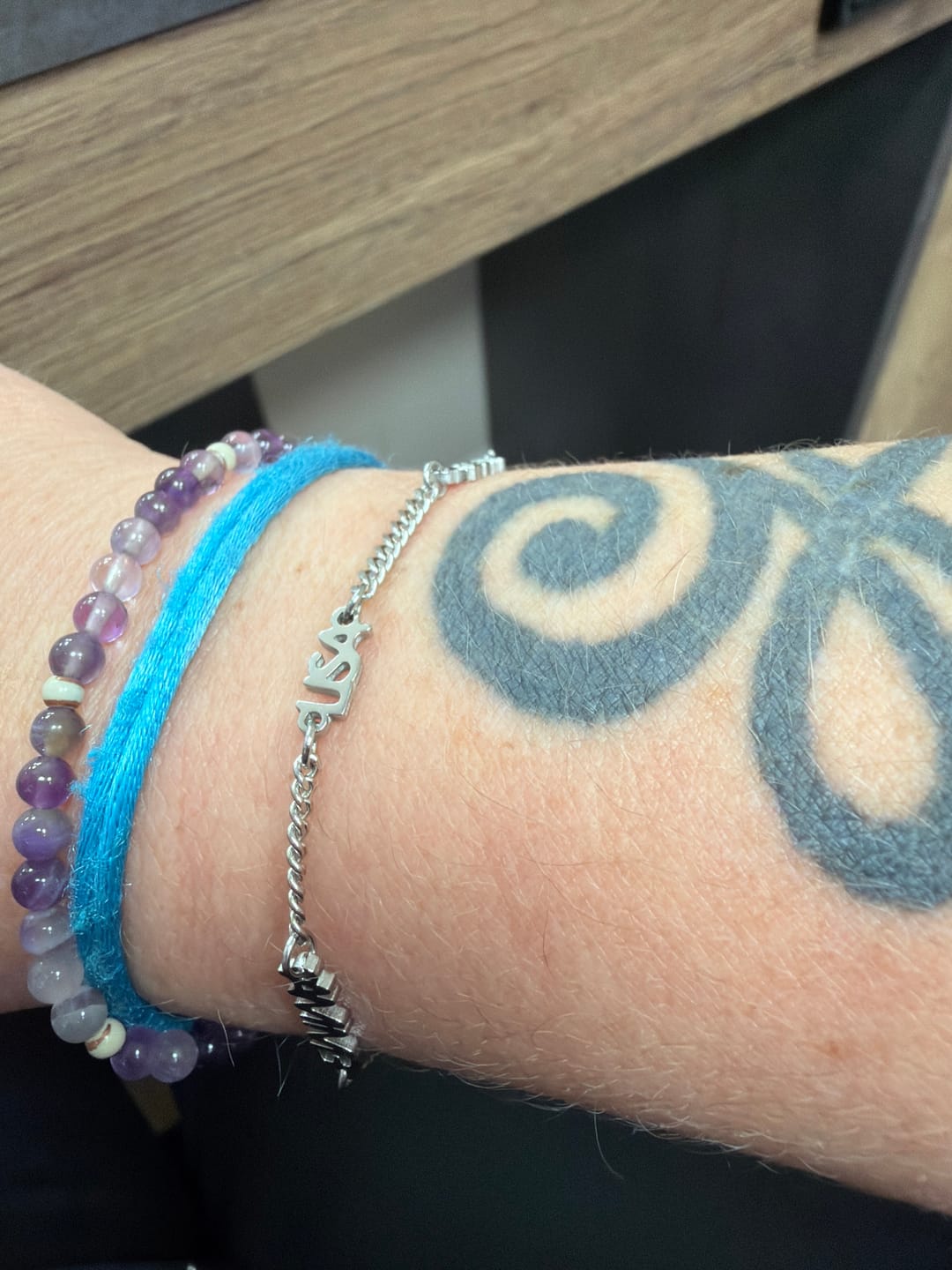 Customer photo review of Personalisiertes Namensarmband