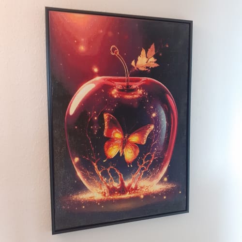 Customer photo review of 5D Diamond Painting – Magic Apple