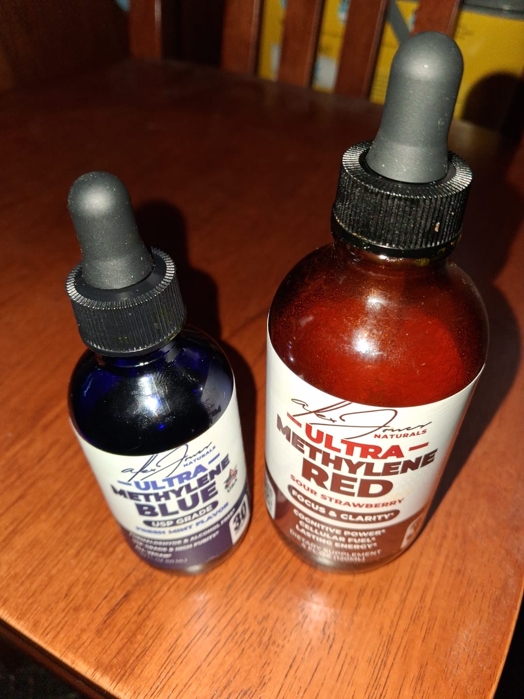 Customer photo review of Ultra Methylene Blue Capsules (60 Capsules) (30 Servings)