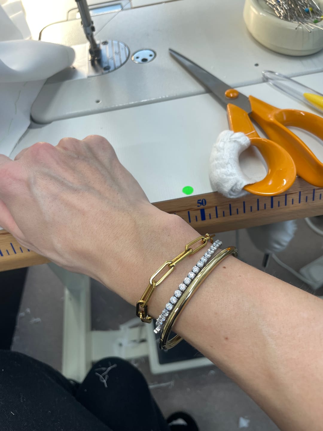 Customer photo review of Classic Oval Bangle