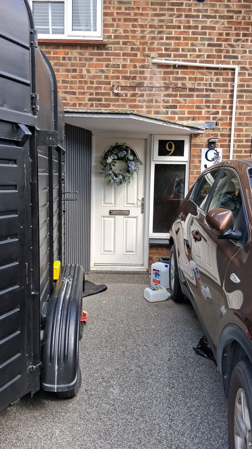 Customer photo review of Outdoor End Trim (Multiple Colours)