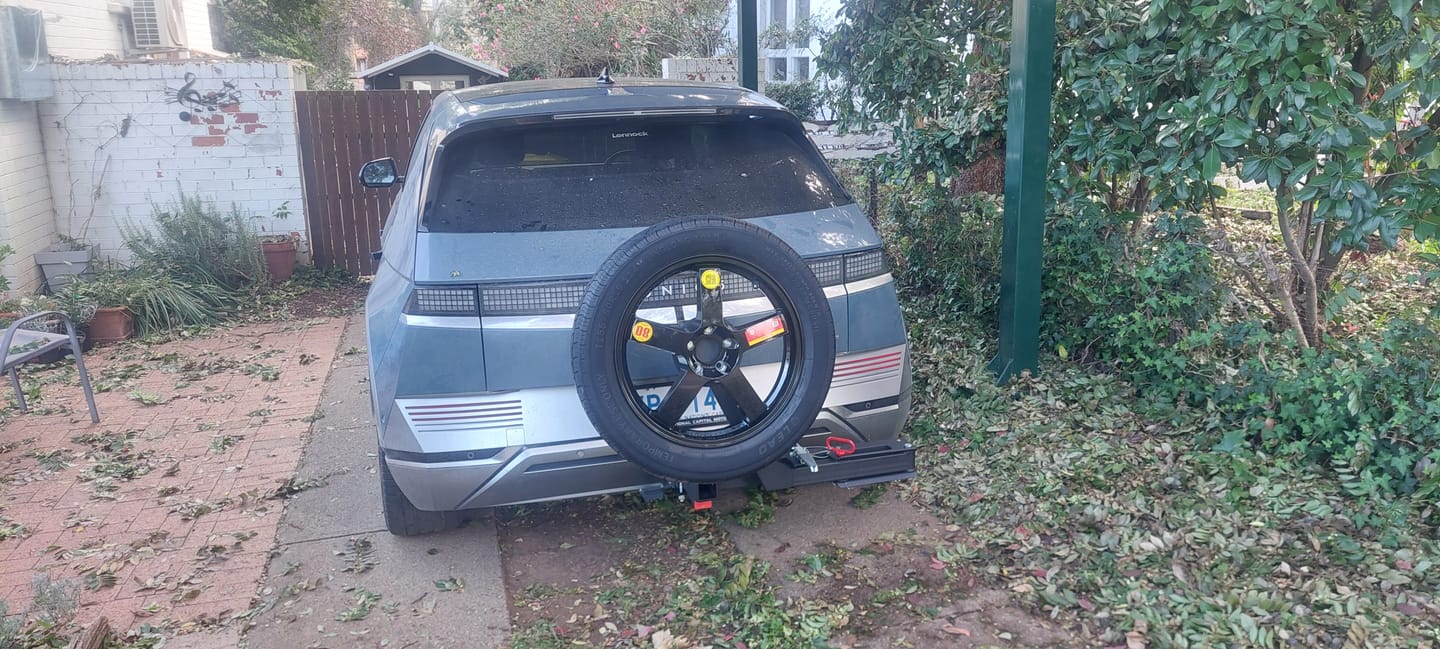 Customer photo review of Hyundai IONIQ 5 EV Space Saver Spare Wheel Kit - HUB CENTRIC - Braumach Models - 2021-2026