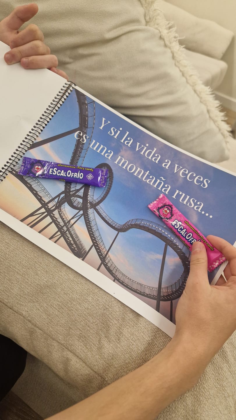 Customer photo review of Álbum imprimible "Feliz cumpleaños"