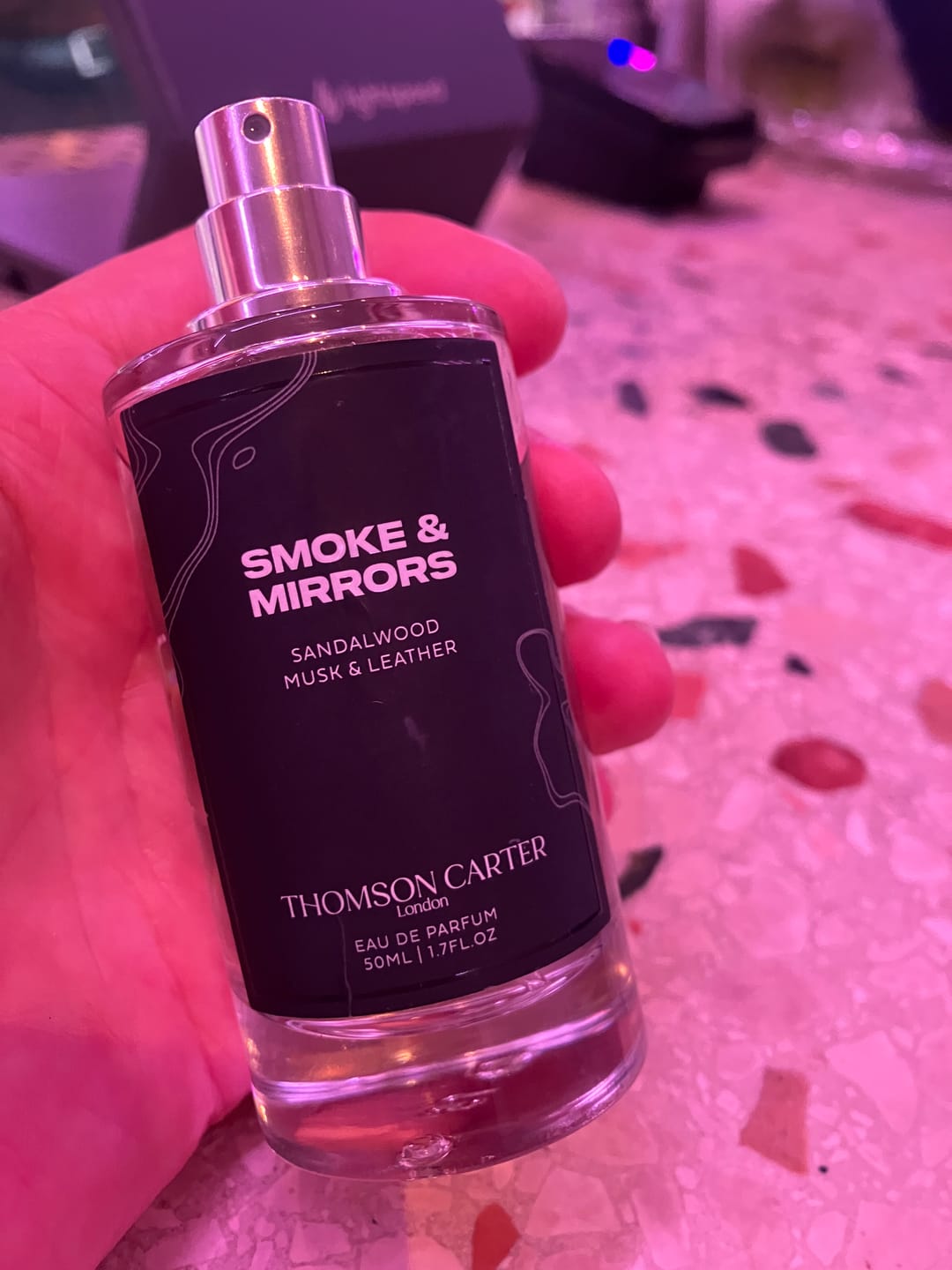 Customer photo review of Smoke & Mirrors | Eau de Parfum | 2ml