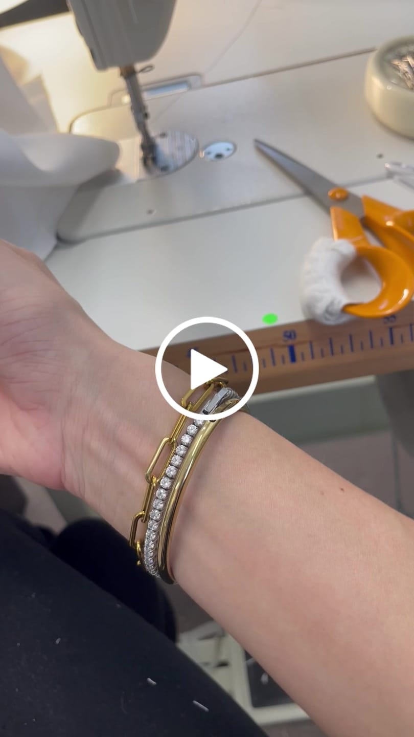 Customer video review of Luxe Tennis Bracelet