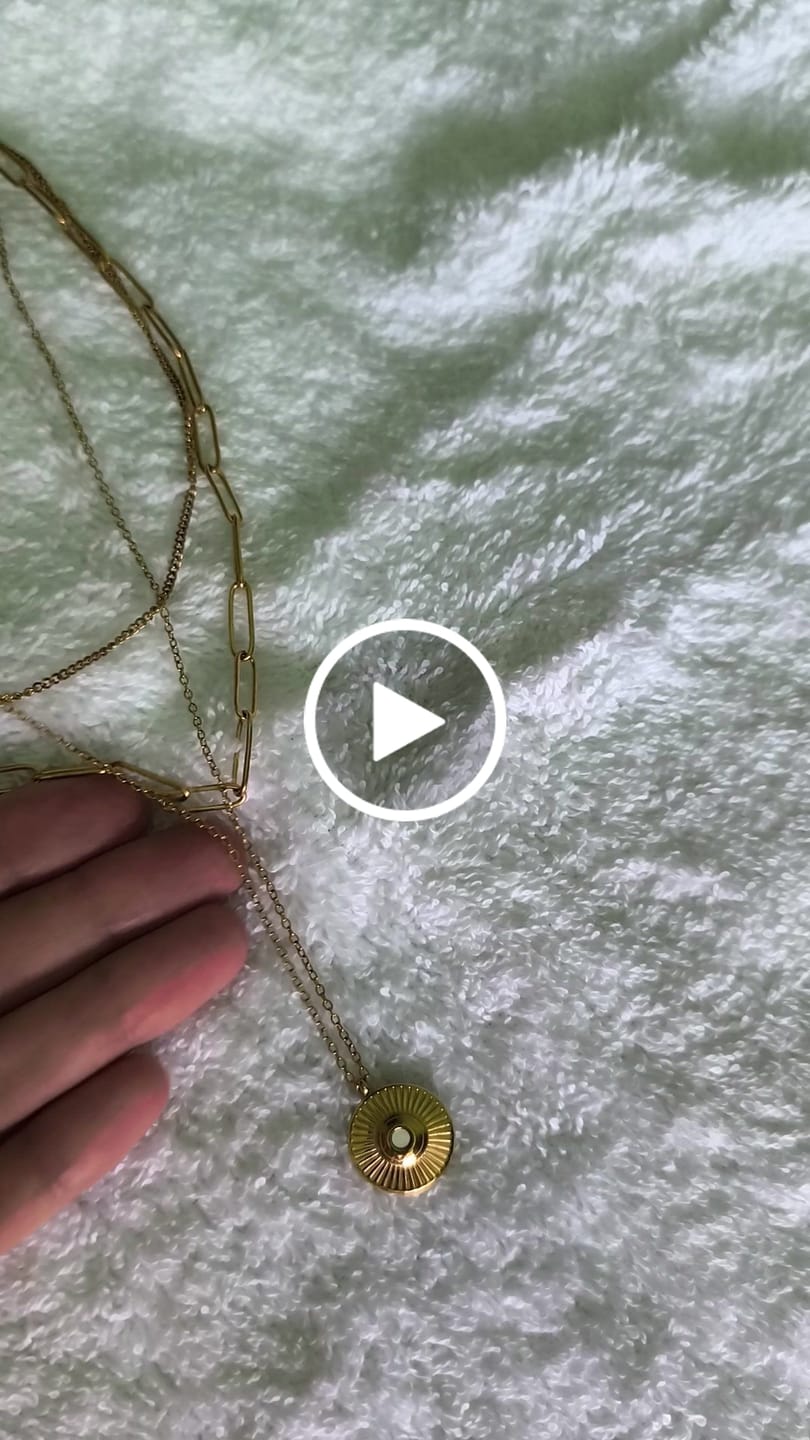Customer video review of Mix de Colares Cleópatra Banhado em Ouro 18K