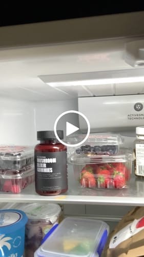 Customer photo review of Mushroom Elixir Gummies