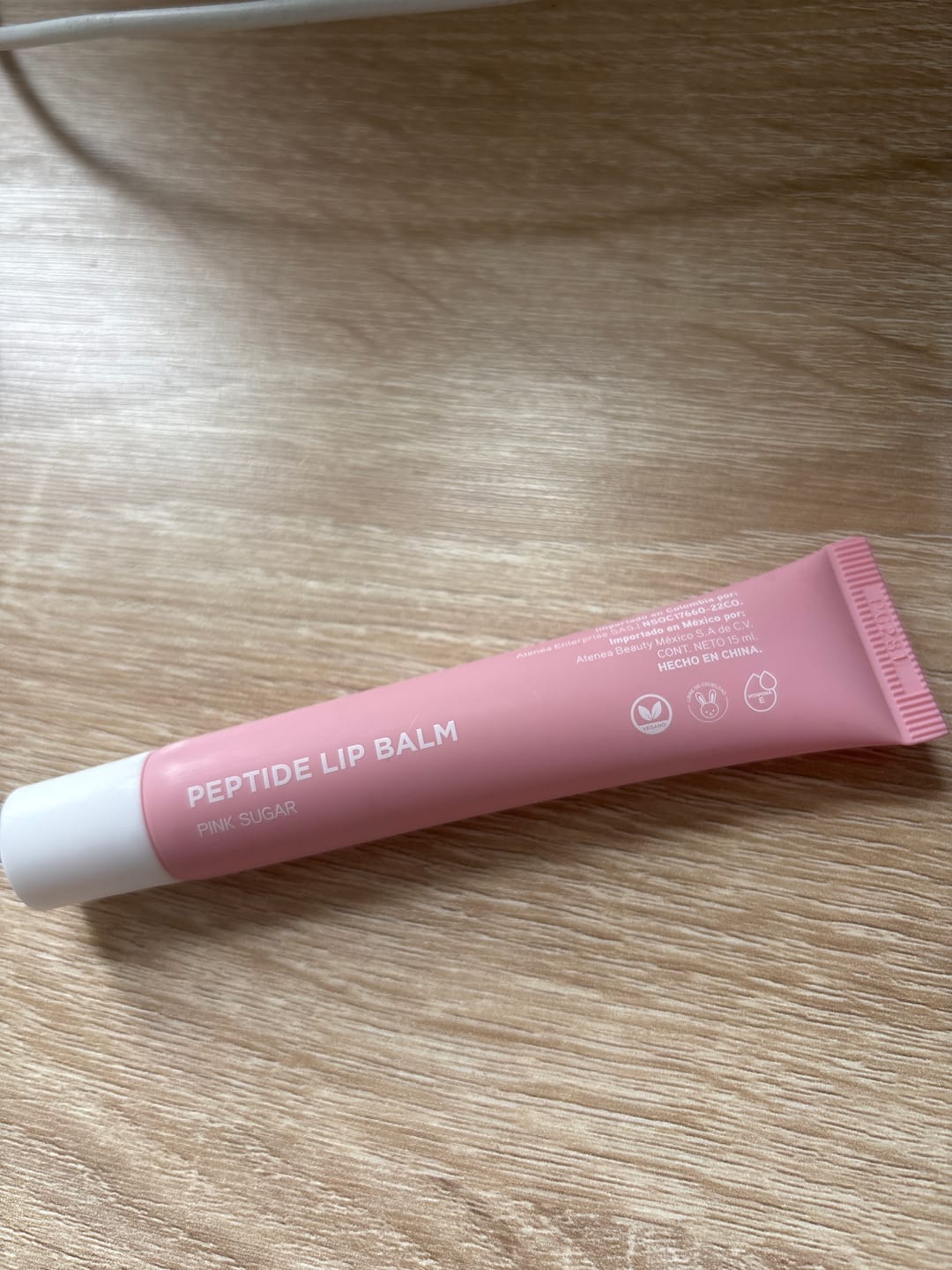 Customer photo review of PEPTIDE LIP BALM