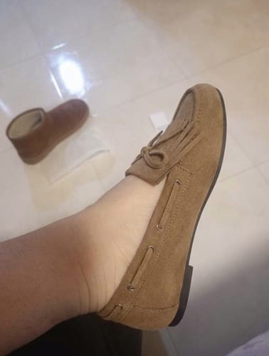 Customer photo review of MOCASSINS À FRANGES AURORA