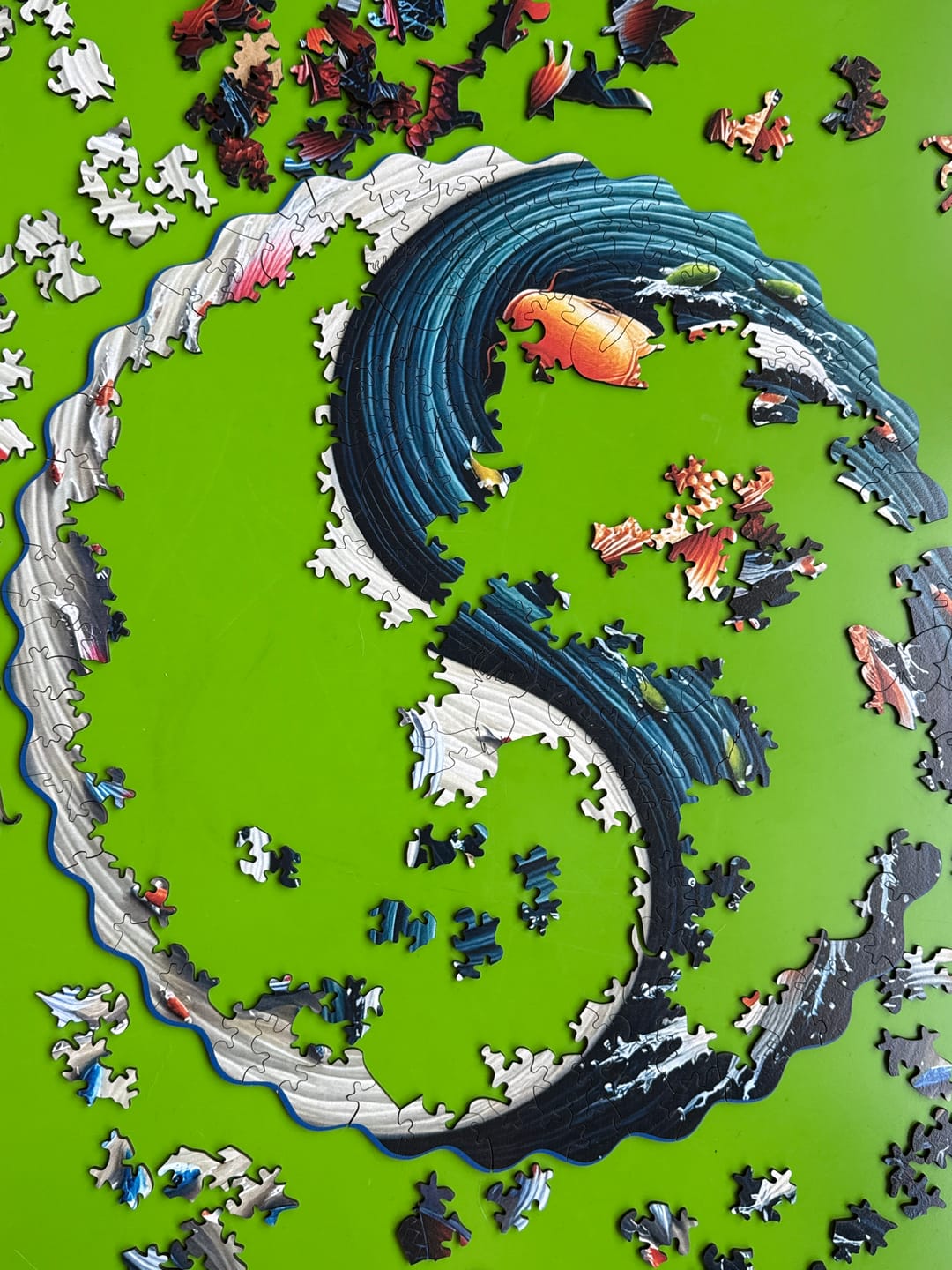 Customer photo review of Koi Yin Yang - Ahşap Puzzle