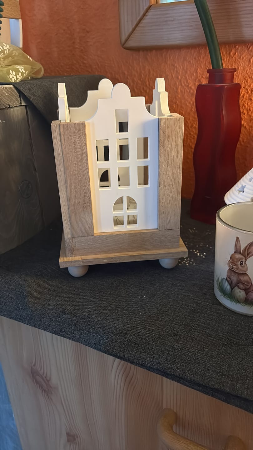 Customer photo review of Silikonform - Grachten Haus Laterne Seite für 12 cm Easy-Sticks