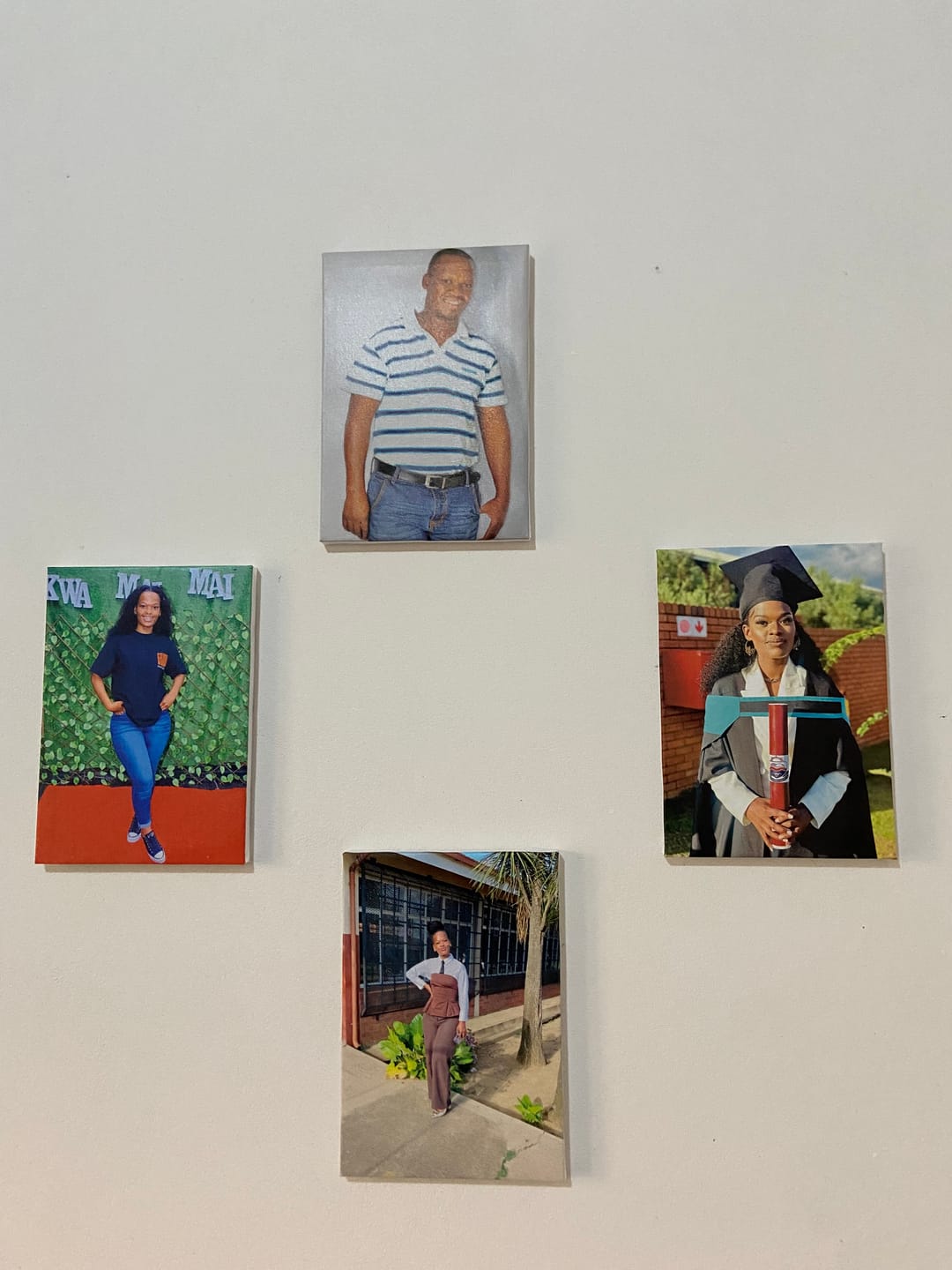 Customer photo review of 4 x A4 Canvas Combo