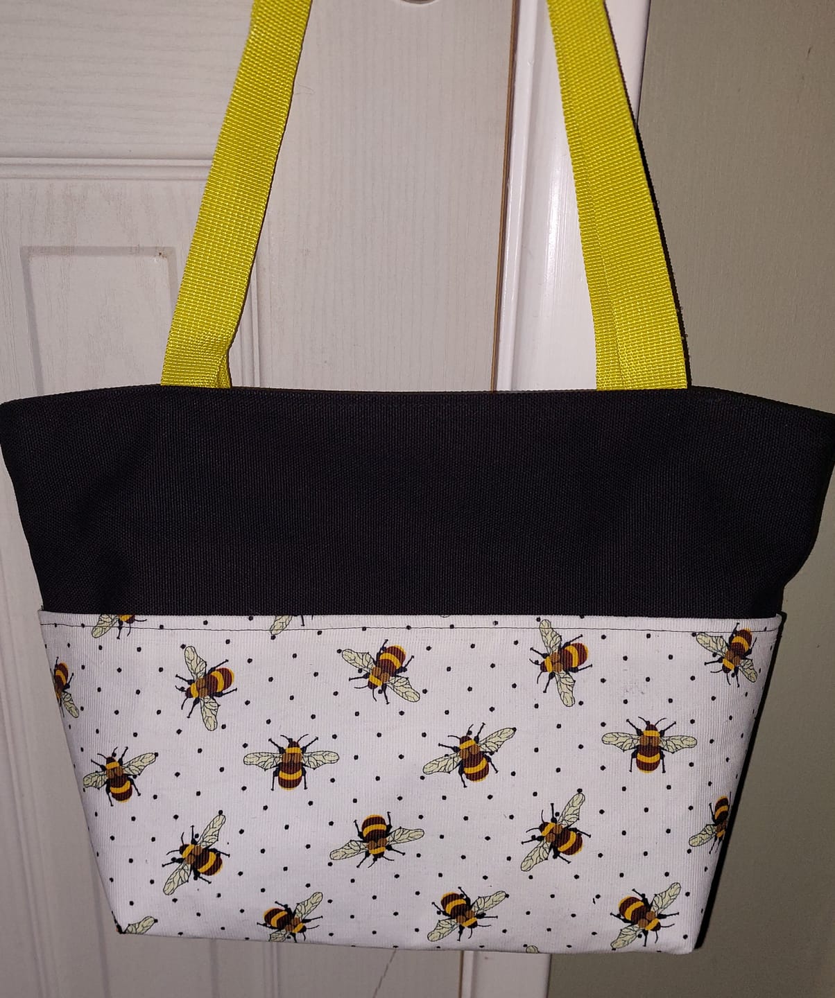 Customer photo review of Honey Dot Needlecord Fabric