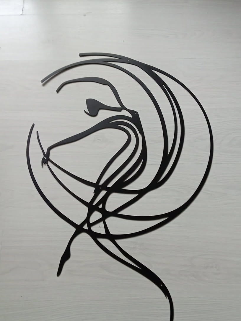 Customer photo review of Décoration Murale en Métal - L'Âme de la Danse