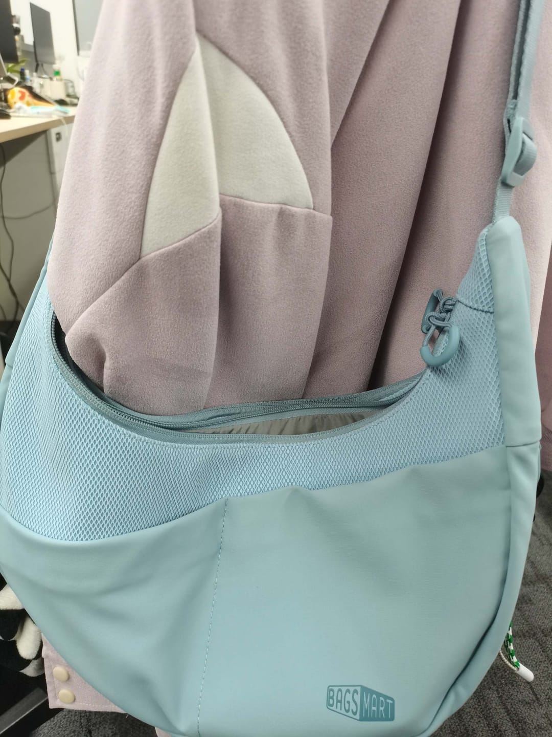 Customer photo review of REIKI Hobo Bag