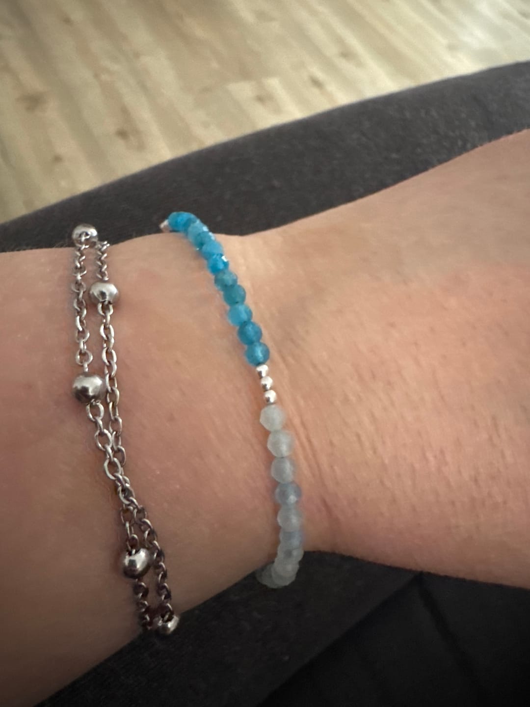 Customer photo review of Big Three - Geburtschart Armband
