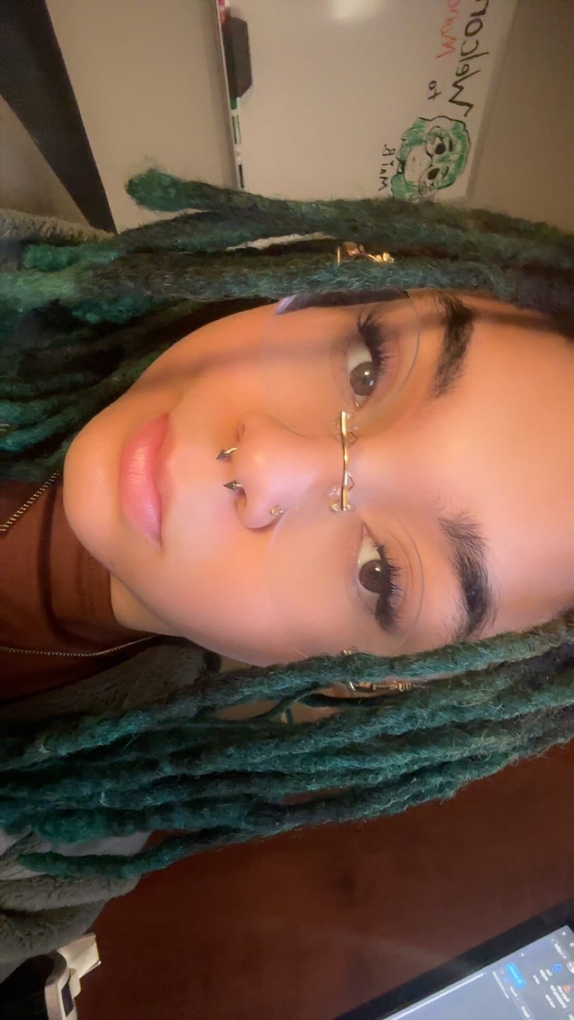Customer photo review of Coco Eyeglasses