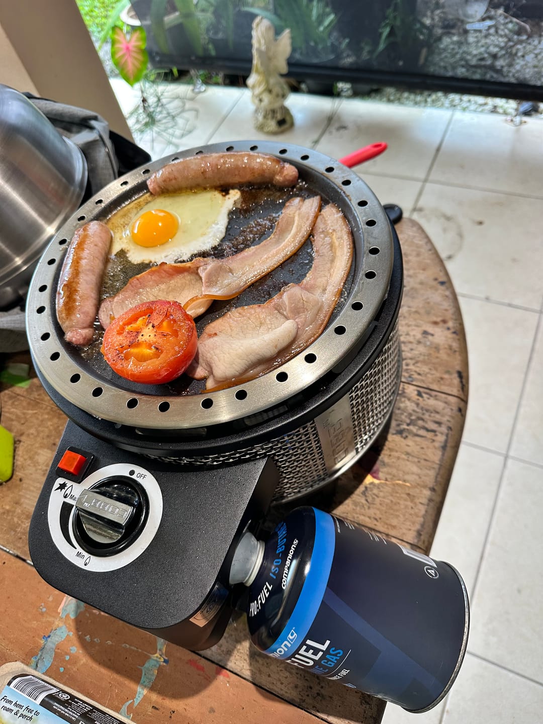 Customer photo review of COBB Grill Gas Bundle