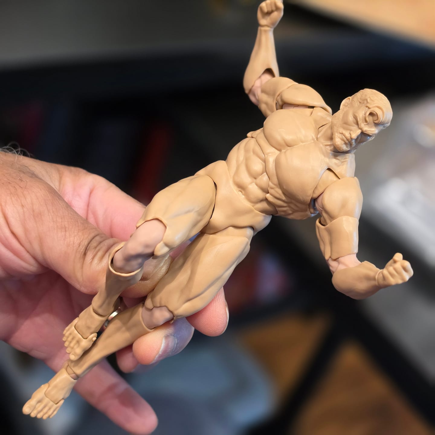 Customer photo review of Male Body β 1/12 Action Figure