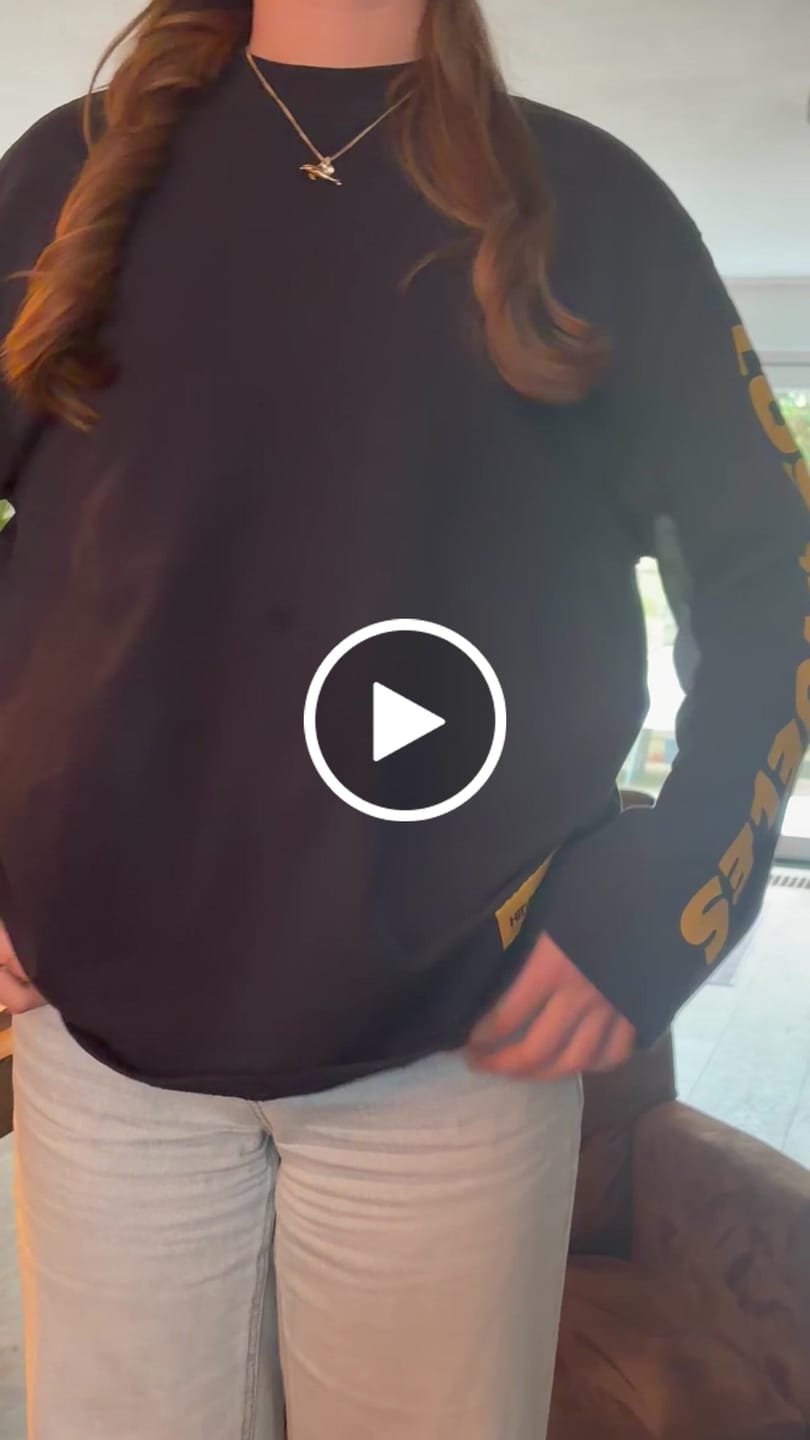 Kundenvideo-Bewertung des LONGSLEEVE T-SHIRTS AMBER/NAVY