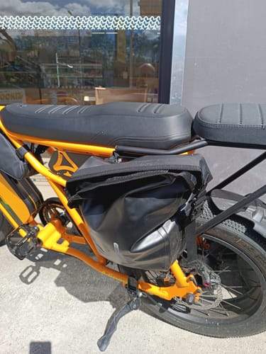 Customer photo review of Side Rack & Side Bag