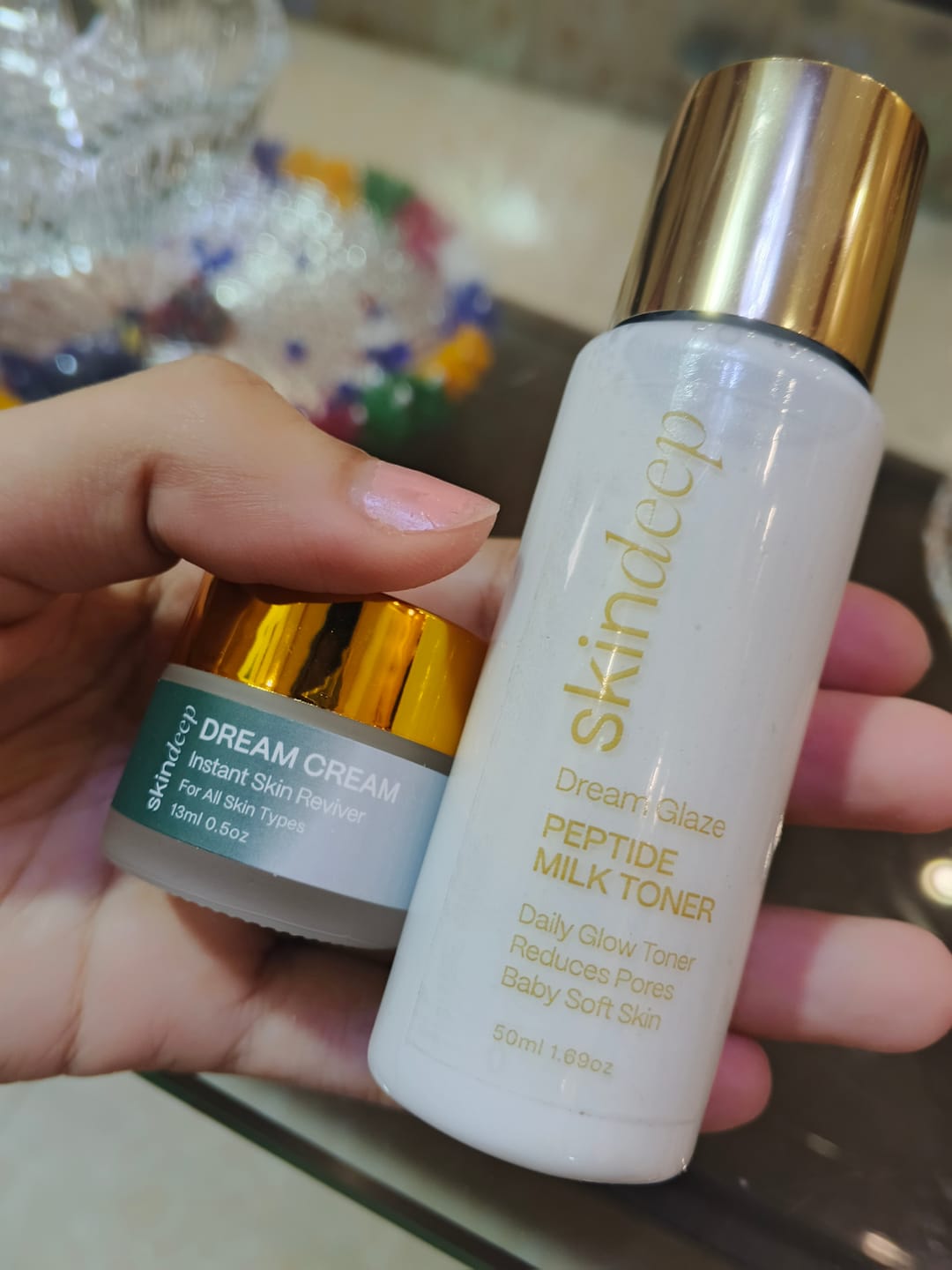 Customer photo review of DREAM CREAM - Instant Skin Reviver