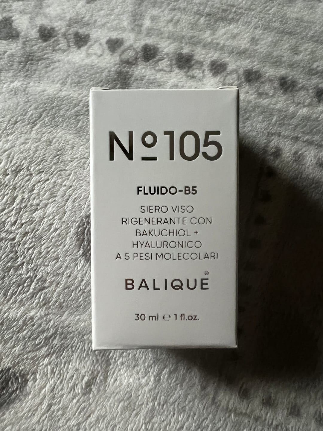 Customer photo review of N°105 - FLUIDO B5 - Siero viso