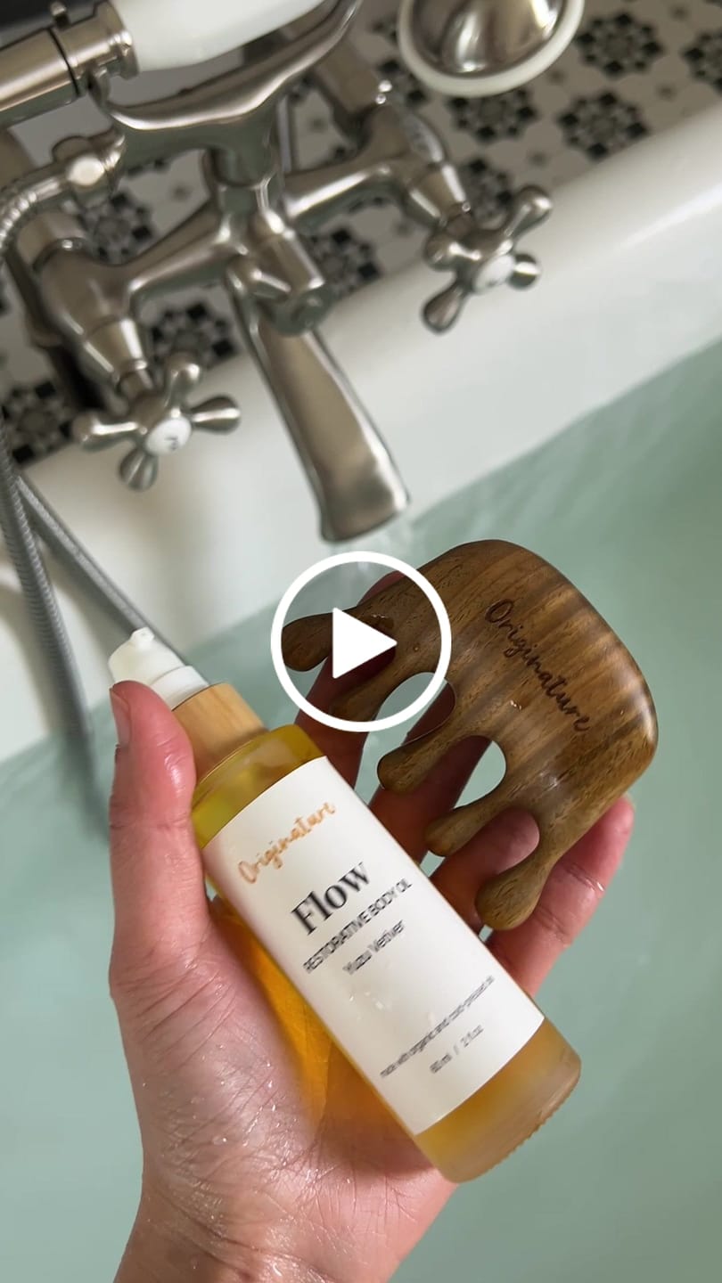 Customer video review of Body Gua Sha Duo - Restorative Body Oil and Gua Sha Stone