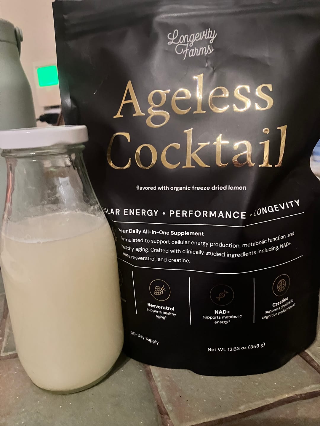 Customer photo review of Ageless Cocktail
