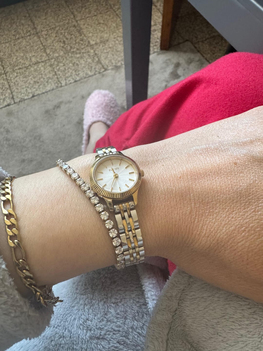 Customer photo review of Sophie Gold Silver