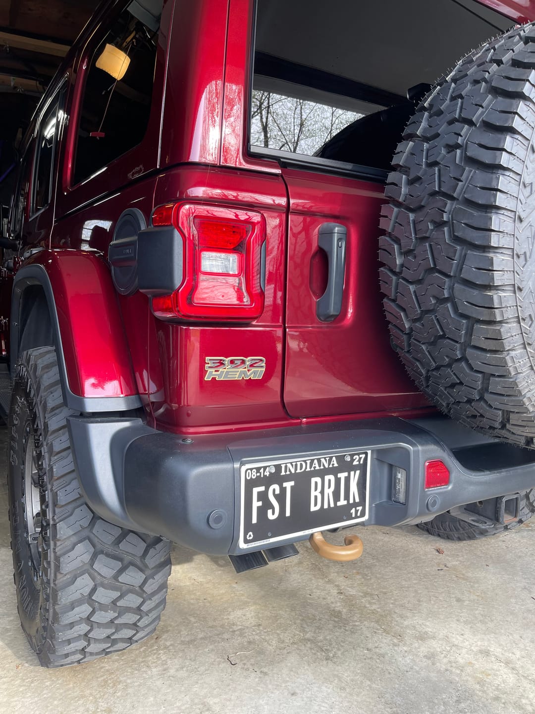Customer photo review of Jeep 392 HEMI Emblem - 5"