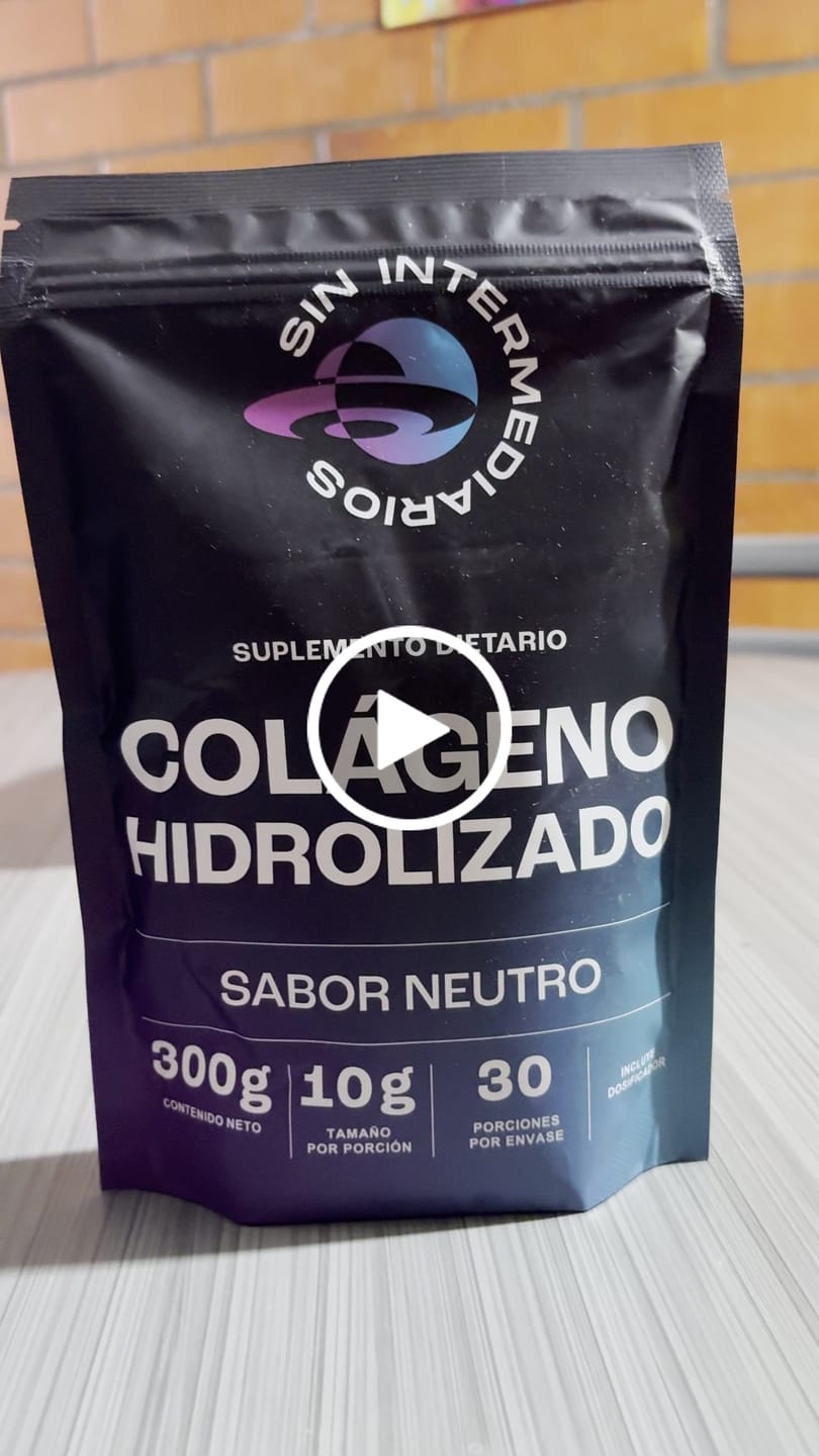 Customer video review of Colágeno Hidrolizado