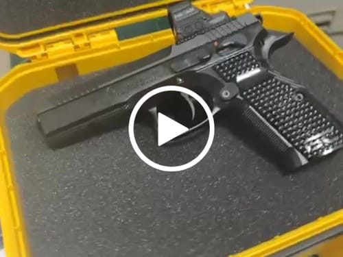Customer video review of CZ Shadow 2 Brass Grips | Premium Weight-Adding