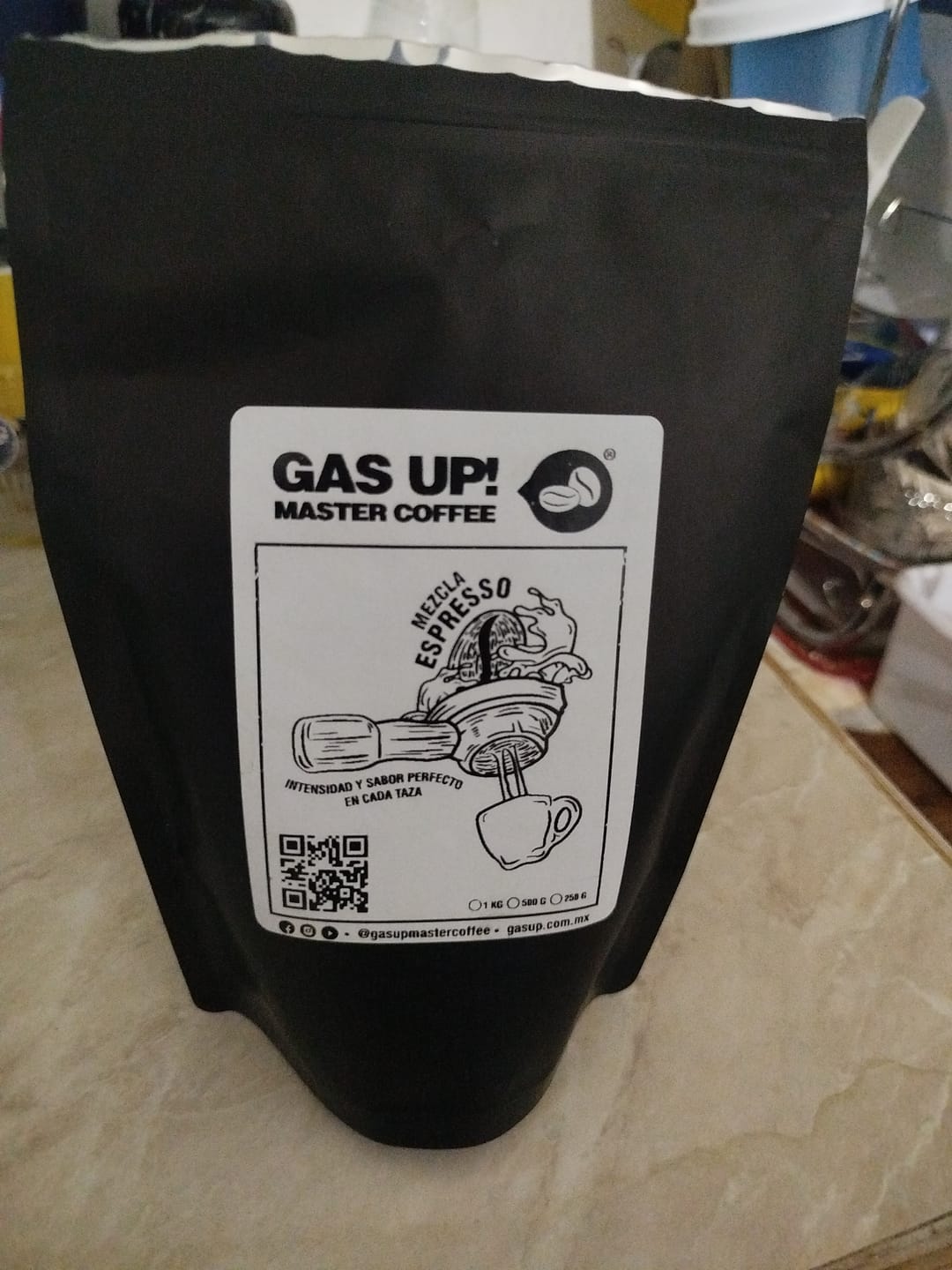 Customer photo review of Café para Espresso – Intensidad y Sabor Perfecto en Cada Taza