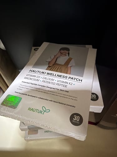 Customer photo review of HAUTUKI Wellness Patch - 10 Month Supply (10Box) 50% OFF