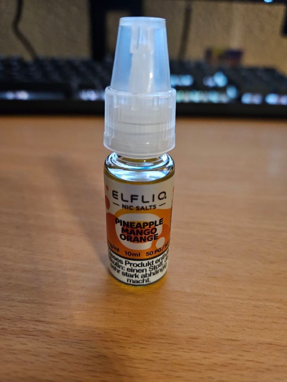 Customer photo review of Elfbar ELFLIQ - Pineapple Mango Orange | Liquid