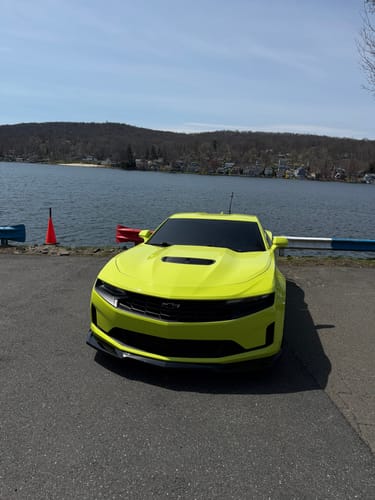 Customer photo review of 2019-Up Camaro RS & SS ZL1 Style Front Lip Splitter & Side Skirts